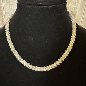 Dana Buchman Rhinestone Rope Chain Necklace